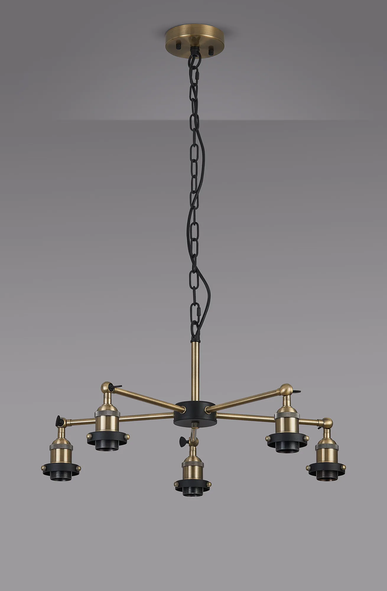 Dreifa Curved Ceiling Lights Deco Multi Arm Fittings